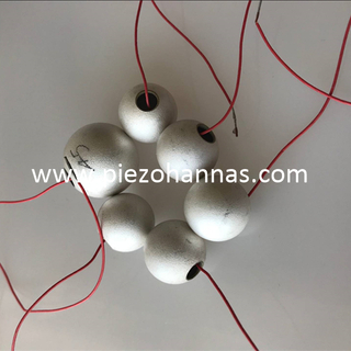 Piezo Ceramics Poling Pzt Sphères en céramique pour sonar à balayage latéral