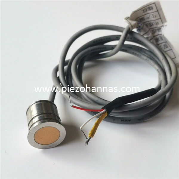 Transducteur ultrasonique en aluminium 200KHz pour mesure de distance 1M