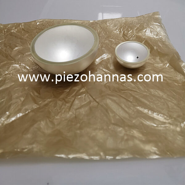 Transducteurs pi&eacute;zo&eacute;lectriques pour l'h&eacute;misph&egrave;re pi&eacute;zo&eacute;lectrique pour les capteurs acoustiques