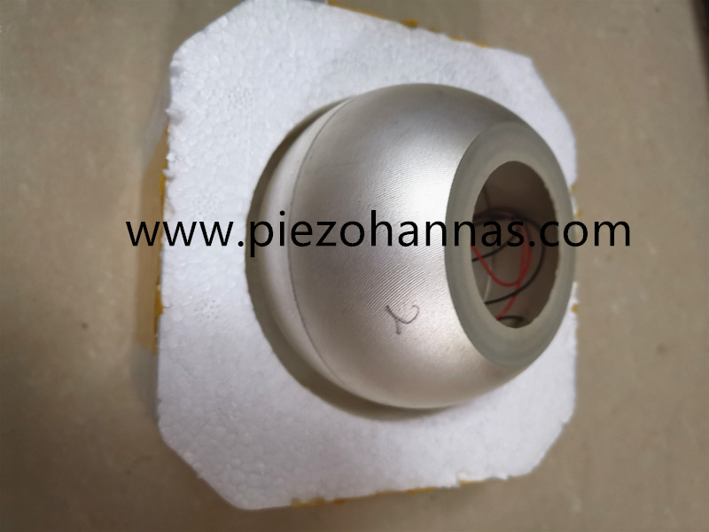 Transducteur de sph&egrave;re pi&eacute;zo&eacute;lectrique personnalis&eacute; pour acoustique sous-marine