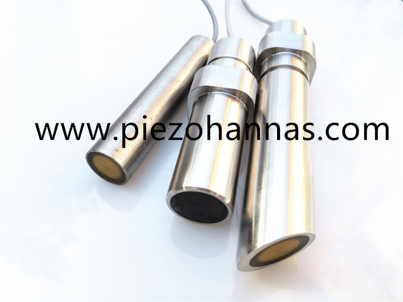 Transducteur ultrasonique sous-marin &agrave; 1 MHz en acier inoxydable pour la mesure de la profondeur