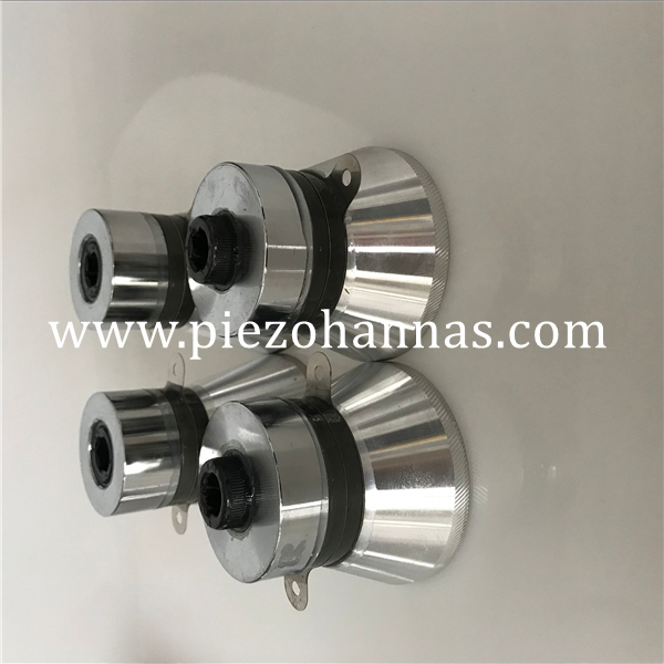 Transducteur de nettoyage piézoélectrique ultrasonique submersible 28khz