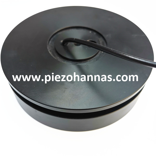 Mesure du d&eacute;bit de transducteur &agrave; ultrasons &agrave; 600 kHz