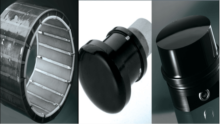 Cylindre pi&eacute;zoc&eacute;ramique du mat&eacute;riau PZT pour transducteur acoustique sous-marin