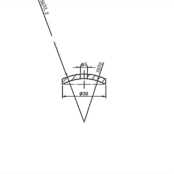 Cuvette piézo-électrique de transducteur en céramique du matériel HIFU de 650khz PZT43