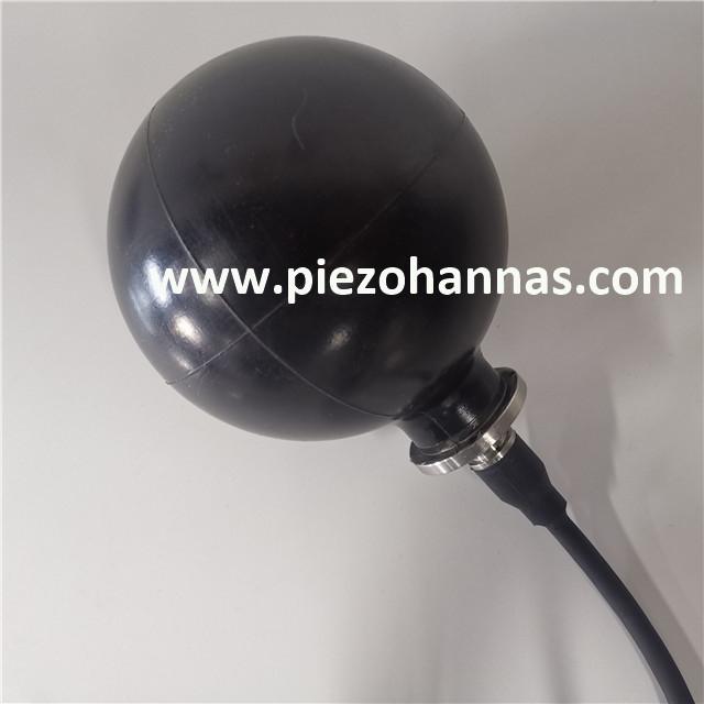 Hydrophone sphérique transducteur pour modems acoustiques