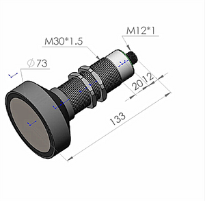 Module de capteur de distance à ultrasons longue portée pour la mesure de distance