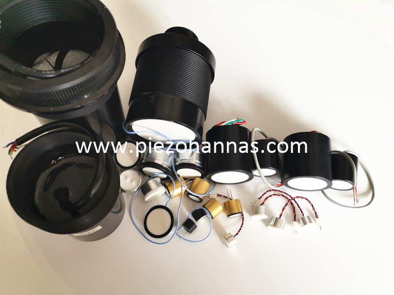 Transducteur pi&eacute;zo&eacute;lectrique de sonde &agrave; ultrasons &agrave; 80 kHz pour la mesure &agrave; distance