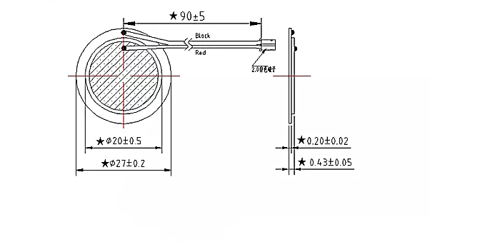 Auto-impact Bimorphe Piezo Bender