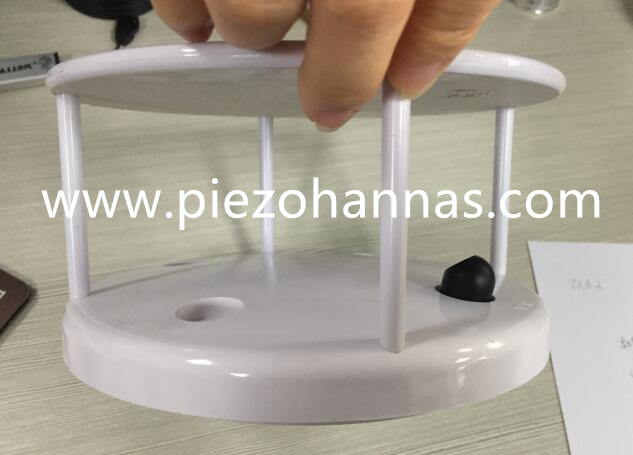 Transducteur &agrave; ultrasons &agrave; 200 kHz pour capteur d'an&eacute;mom&egrave;tre &agrave; ultrasons