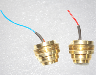 Transducteur de débitmètre à ultrasons à capteur à ultrasons en laiton 1.2Mhz