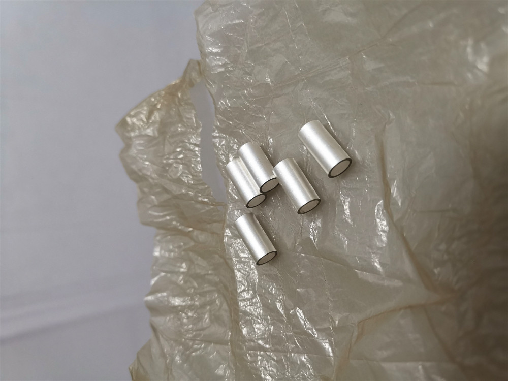 Tube en c&eacute;ramique pi&eacute;zo personnalis&eacute; PZT5A pour transducteur hydrophone